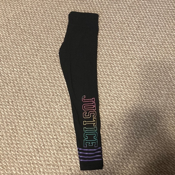 Girls Justice leggings size 12 - Picture 1 of 3